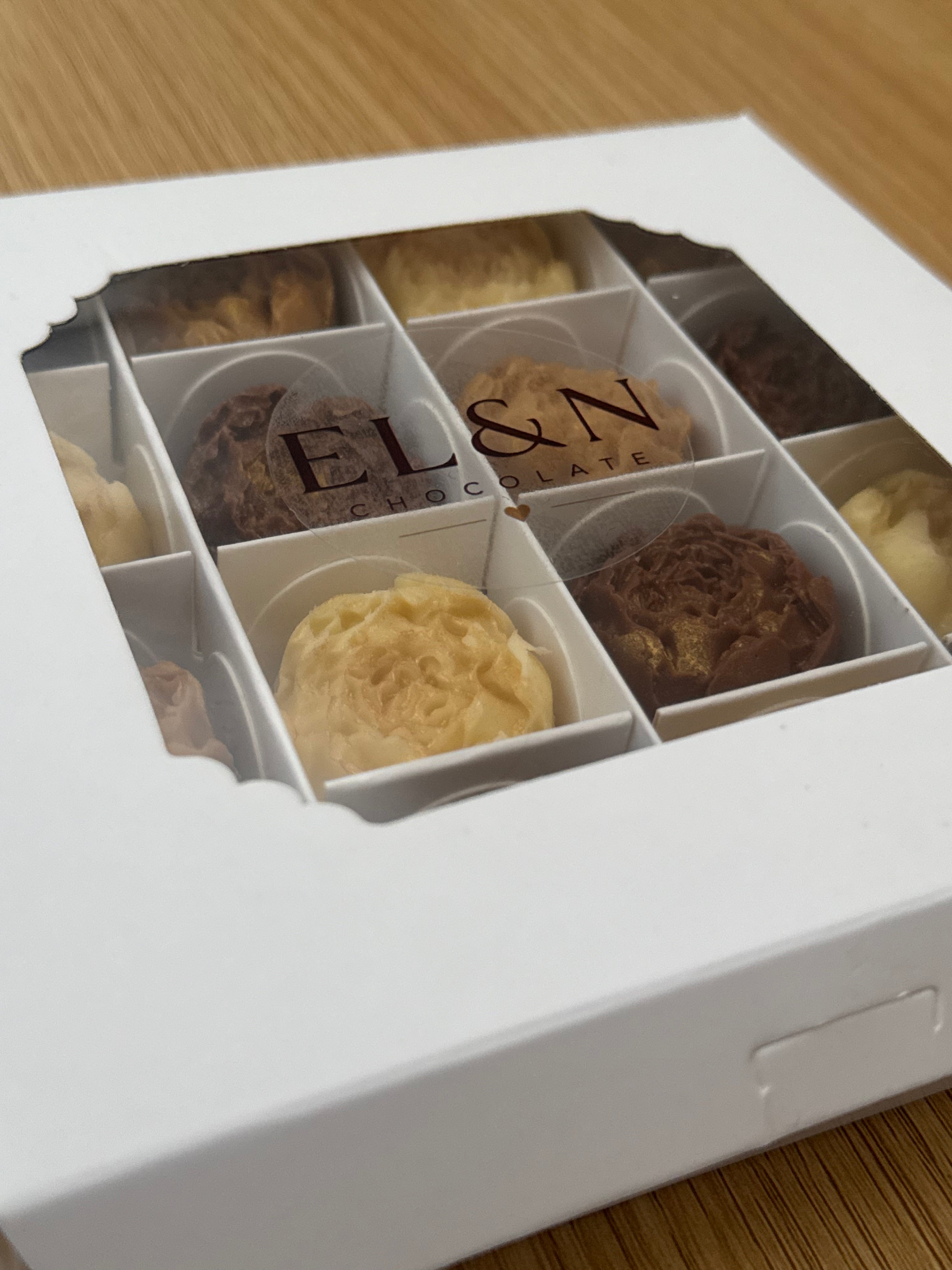 Belgian chocolate roses